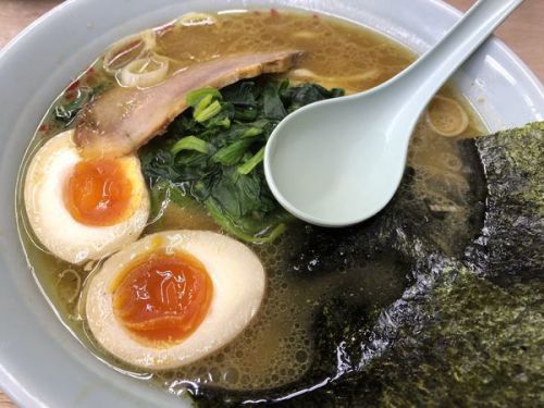 87点 味玉らーめん 人形町らーめん いなせ ラーメン 美味らぼ