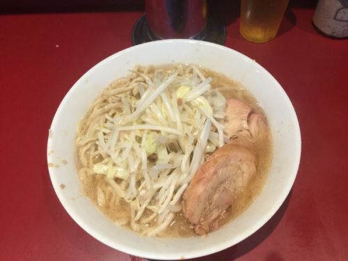80点 小ラーメン 麺少なめ 野菜少なめ 700 ラーメン二郎 荻窪店 ラーメン 美味らぼ