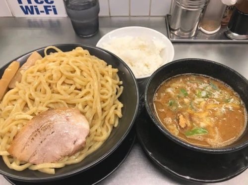 横浜家系ラーメン 無骨家(つけ麺大盛りの特盛り)@溝の口に行きました。