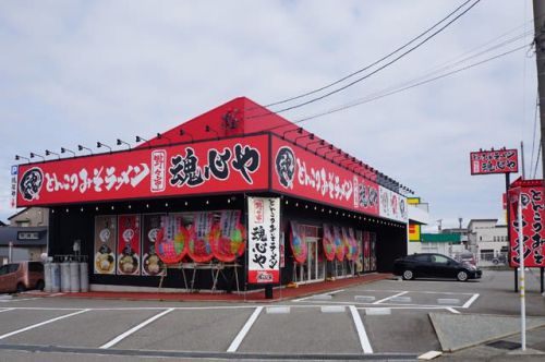 20088【新店】 とんこつみそラーメン 魂心や 野々市店 @石川県野々市市 3月30日 ネロネロ豚骨味噌とライス無料の組み合わせは胃袋鷲掴みの最強のコンビ!