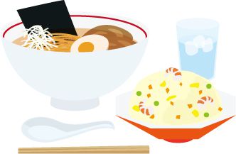 ごはんが左で味噌汁が右だけどじゃあラーメンとチャーハンならどっちが左だろう